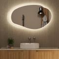 Evanston LED Mirror with Frosted Edge