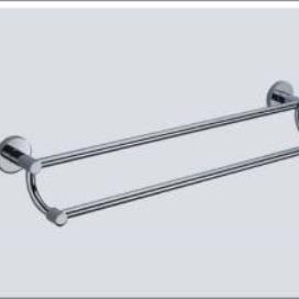 Apollo Tiered Double Towel Rail from - Chrome