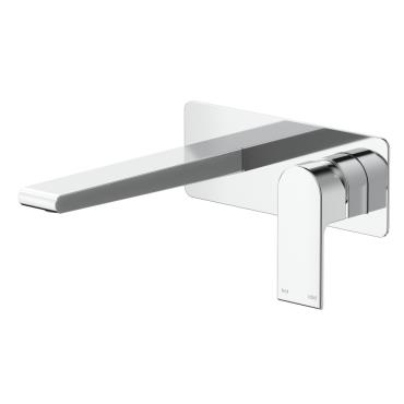 Beki Wall Spout Combo Single Plate - Chrome