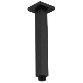 BLACK Square Ceiling Dropper - Black (Matt)