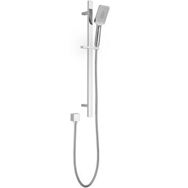 Cresta Single Shower Rail - Chrome