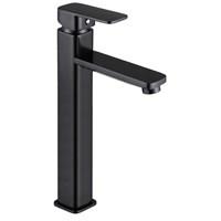 Elegant Tall Basin Mixer - Black