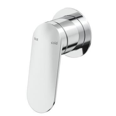 Lantra Shower Mixer - Round Plate - Chrome