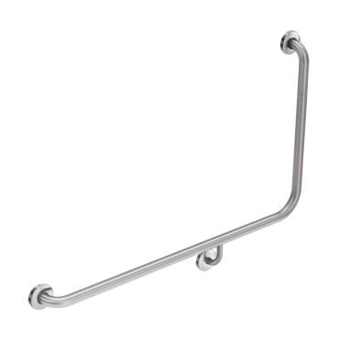 90° Accessible Care Grab Rail, Stainless Steel