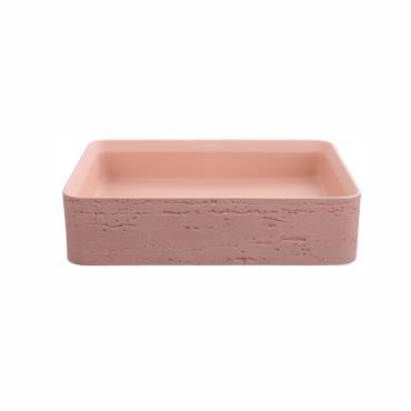 Astera Solid Surface Basin - Rose