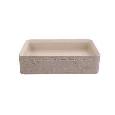 Astera Solid Surface Basin - Latte
