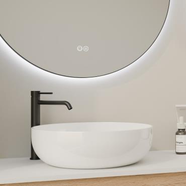 Circo LED Mirror - Brushed Gold
