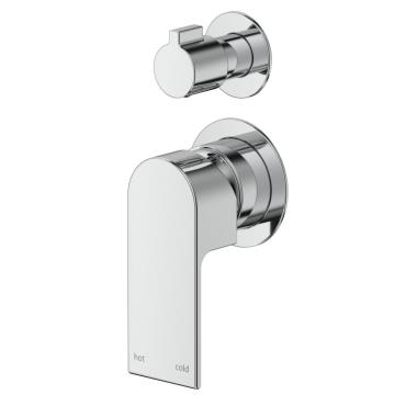 Eleniko Shower Mixer Diverter - 2P - Chrome