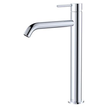 Kaya Tall Basin Mixer - Brushed Copper
