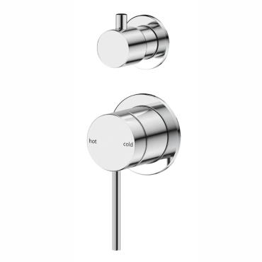 Mica Shower Mixer w/ Diverter - Chrome