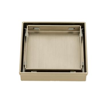 Radiant Tile Insert Waste - Warm Brushed Nickel