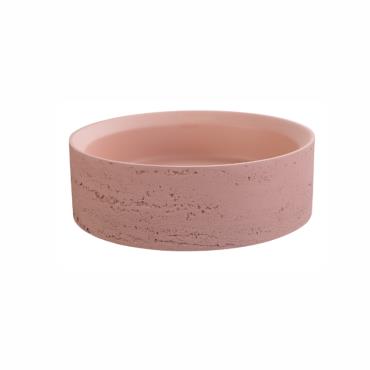 Thyra Solid Surface Basin - Rose