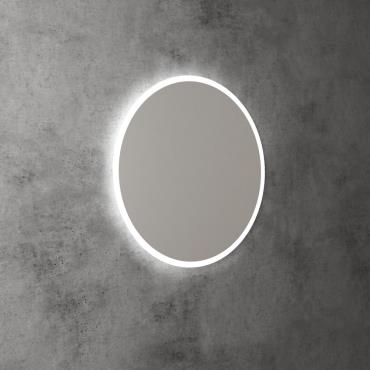 Windsor 700mm Round LED Mirror - Brushed Bronze