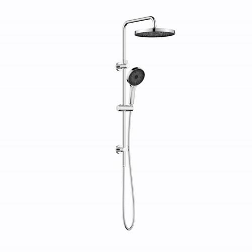 TAPWARE - Gabe Double Shower on Rail - Chrome
