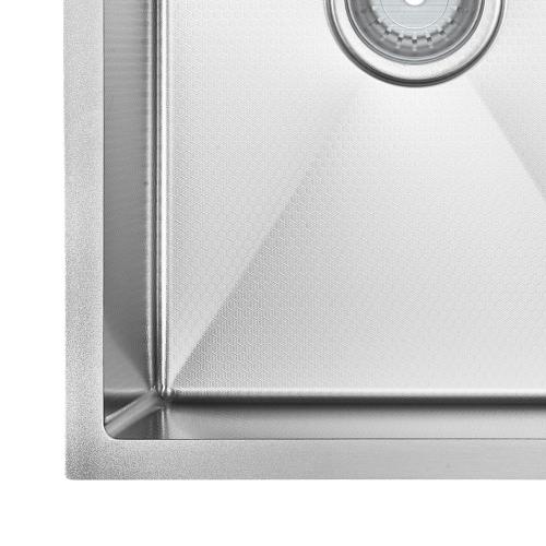 SINKS AND TROUGHS - Hana Anti-Scratch 27L/27l Double Bowl Sink - Stainless Steel, Sink Only