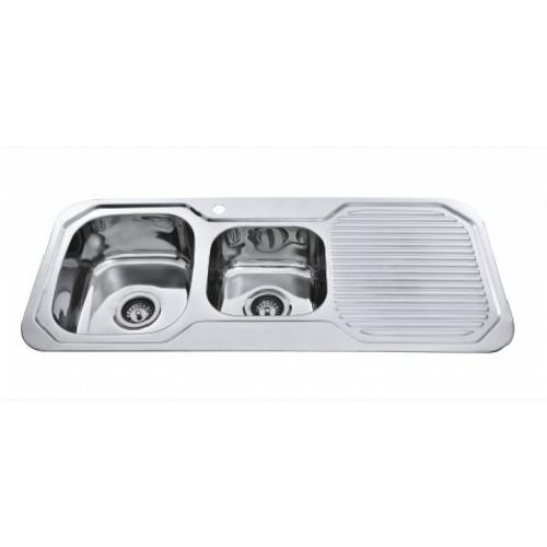 KITCHEN & LAUNDRY - 1080 1 and 3/4 bowl Kictchen Sink - 
