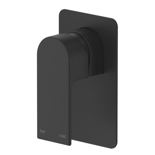TAPWARE - Beki Wall Mixer - Square Plate - Black