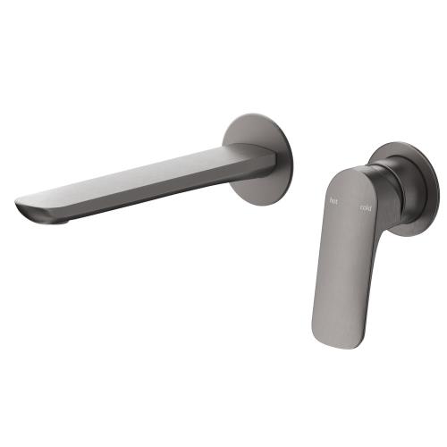 TAPWARE - Kaza Wall-Spout Combo - 2P - Gun Metal Grey