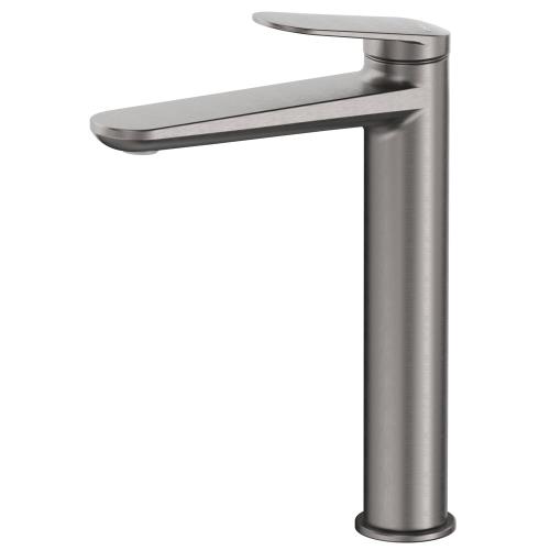 TAPWARE - Lantra Tall Basin Mixer - Gun Metal Grey