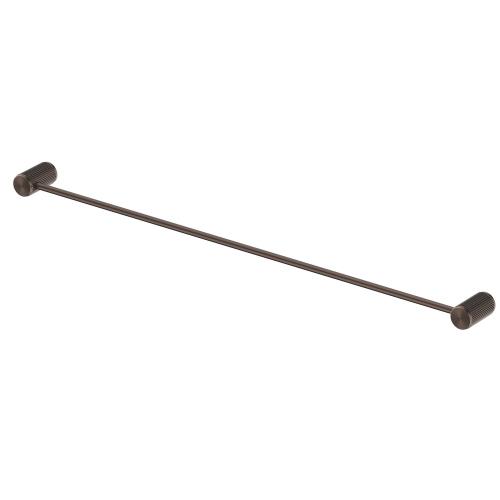 ACCESSORIES - Mica Fluted Single Towel Rail - Dusk Bronze