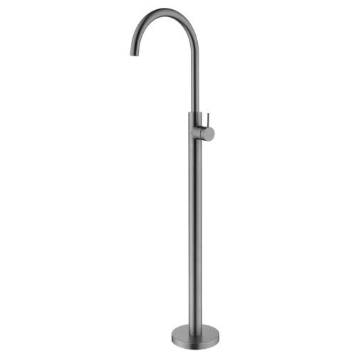 TAPWARE - Mica Freestanding Bath Mixer - Gun Metal Grey