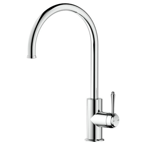 TAPWARE - Mica Heritage Gooseneck Sink Mixer - Chrome