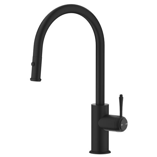 TAPWARE - Mica Heritage Pull-Out Sink Mixer - Black