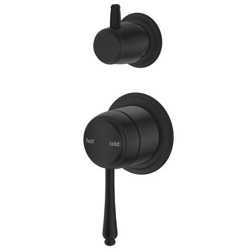 TAPWARE - Mica Heritage Shower Mixer Diverter - Black