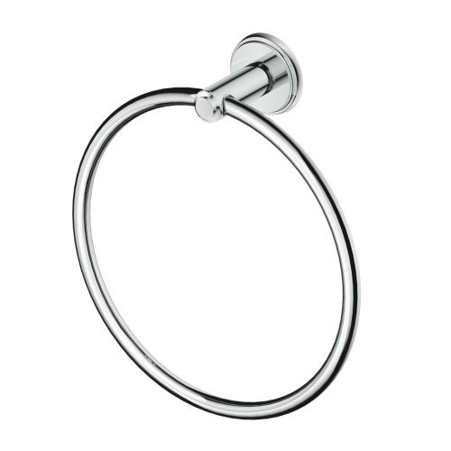 ACCESSORIES - Mica Heritage Towel Ring - Chrome
