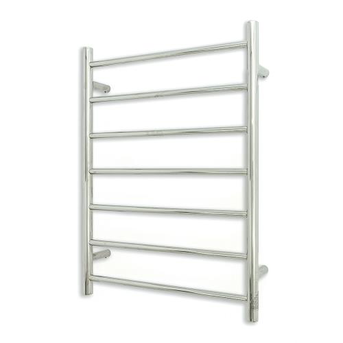ACCESSORIES - 7 Bar Heated Towel Ladder - Round - 240 Volt - Chrome