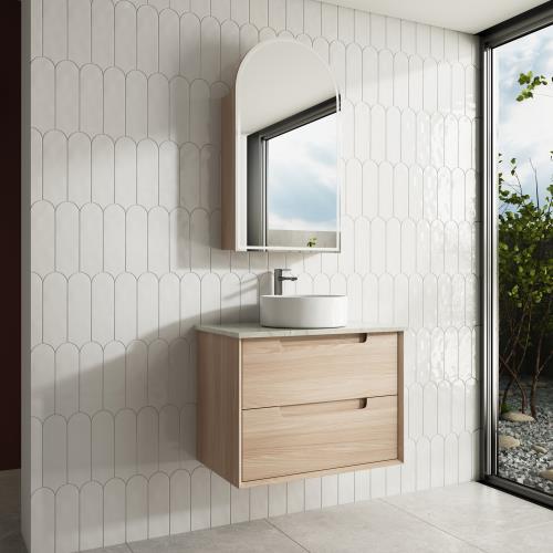 VANITIES - Ainsley Wall Hung Vanity - 750mm