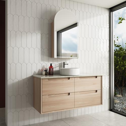 VANITIES - Ainsley Wall Hung Vanity - 1200mm