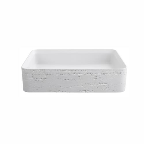 BASINS - Astera Solid Surface Basin - Neige