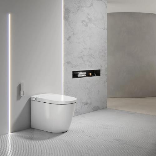 TOILETS - Avanzo Smart Toilet Wall Faced Rimless Vortex Suite - 