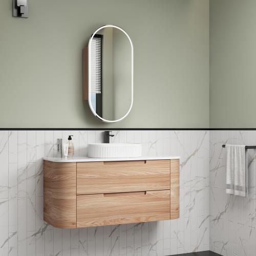 VANITIES - Briony Wall Hung Vanity - 1200mm