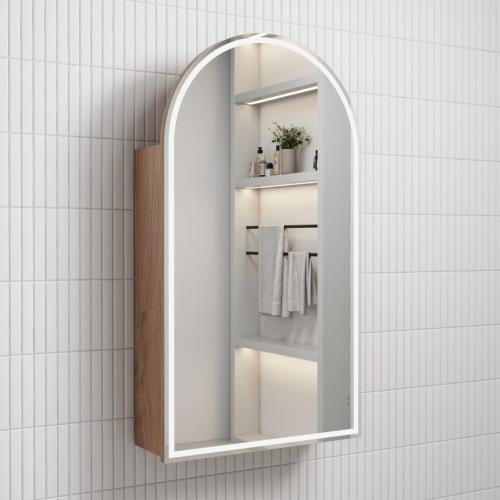 MIRRORS AND CABINETS - Canterbury LED Shaving Cabinet - 