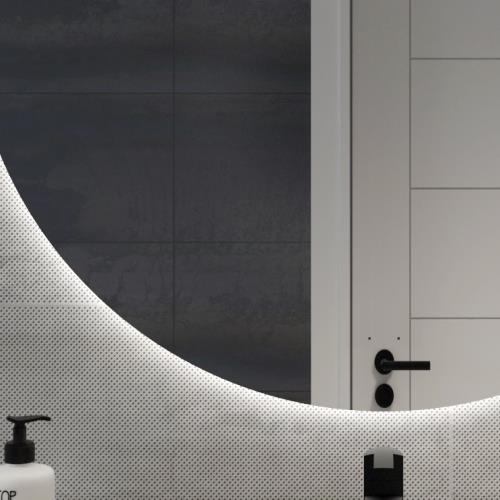 MIRRORS AND CABINETS - Circo LED Mirror - Frameless, Wave