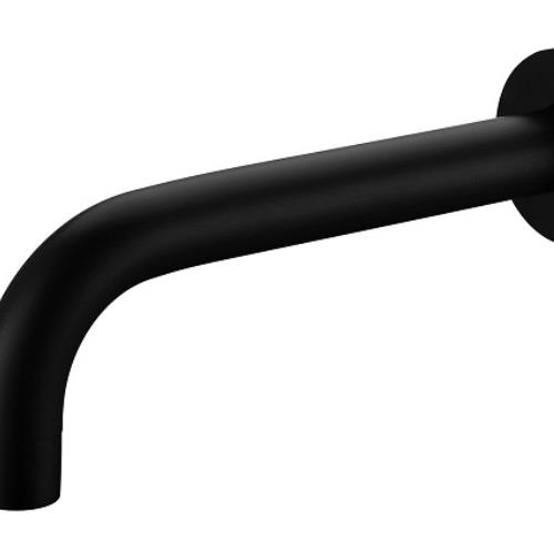TAPWARE - Cosmo Round Black Bath Spout - 