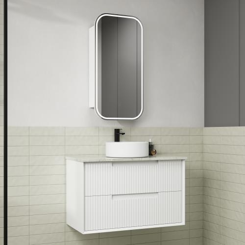 VANITIES - Flauto Wall Hung Vanity - 900mm
