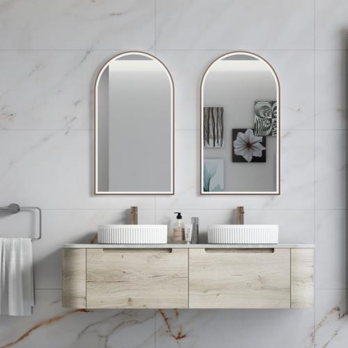 VANITIES - Hamilton Wall Hung Vanity - 1500mm(Double Bowl)