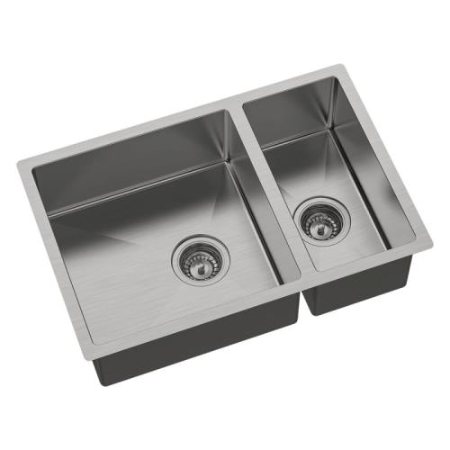 KITCHEN & LAUNDRY - Hana Stainless Steel Double Bowl Sink KIT - Sink Only