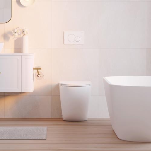 TOILETS - Koko Floor Pan Geberit In Wall Cistern Package - 