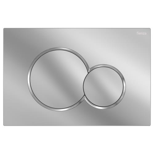 TOILETS - Koko Floor Pan Geberit In Wall Cistern Package - Buttons (Chrome)