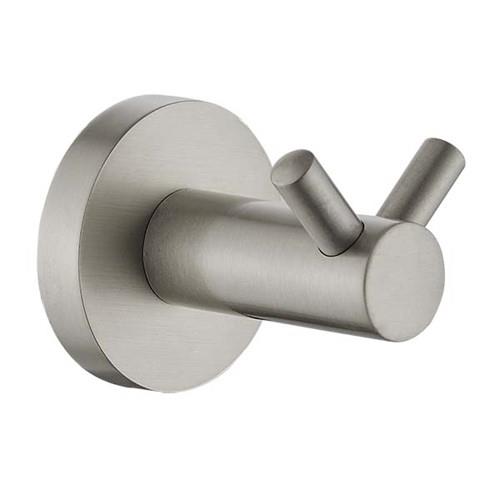 ACCESSORIES - Lennie Brushed Nickel Robe Hook - 