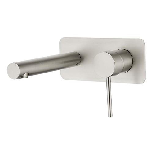 TAPWARE - Lennie Wall Mixer with Spout - Brushed Nickel - 