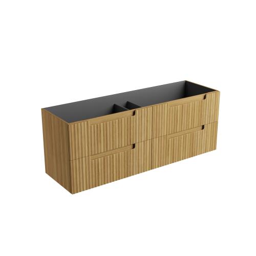 VANITIES - Lovina Tier Wall Hung Vanity - 1500mm(Double Bowl), 1500mm(Single Bowl)