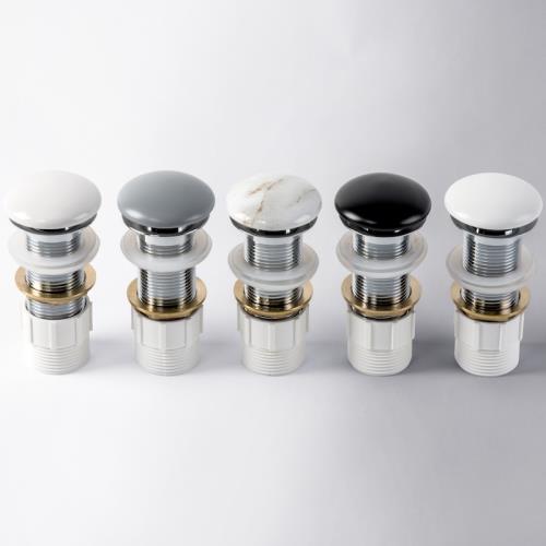BASINS - Matte Ceramic Pop Up Waste Range - 