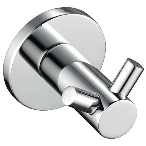 ACCESSORIES - Mica Double Robe Hook - Chrome