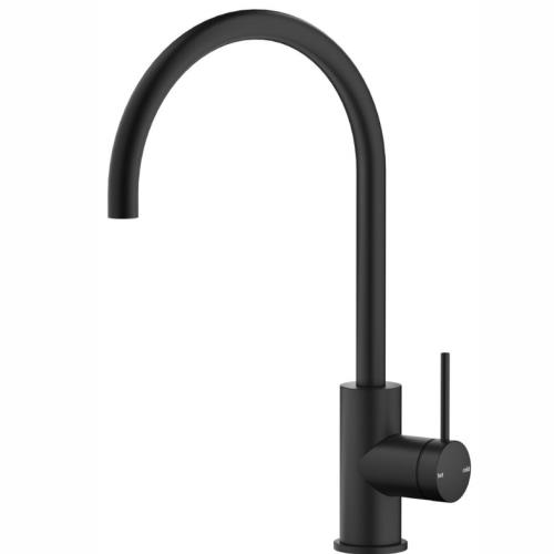 TAPWARE - Mica Gooseneck Sink Mixer - Black