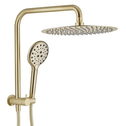 TAPWARE - Parker Brushed Gold Double Shower on Bracket - 
